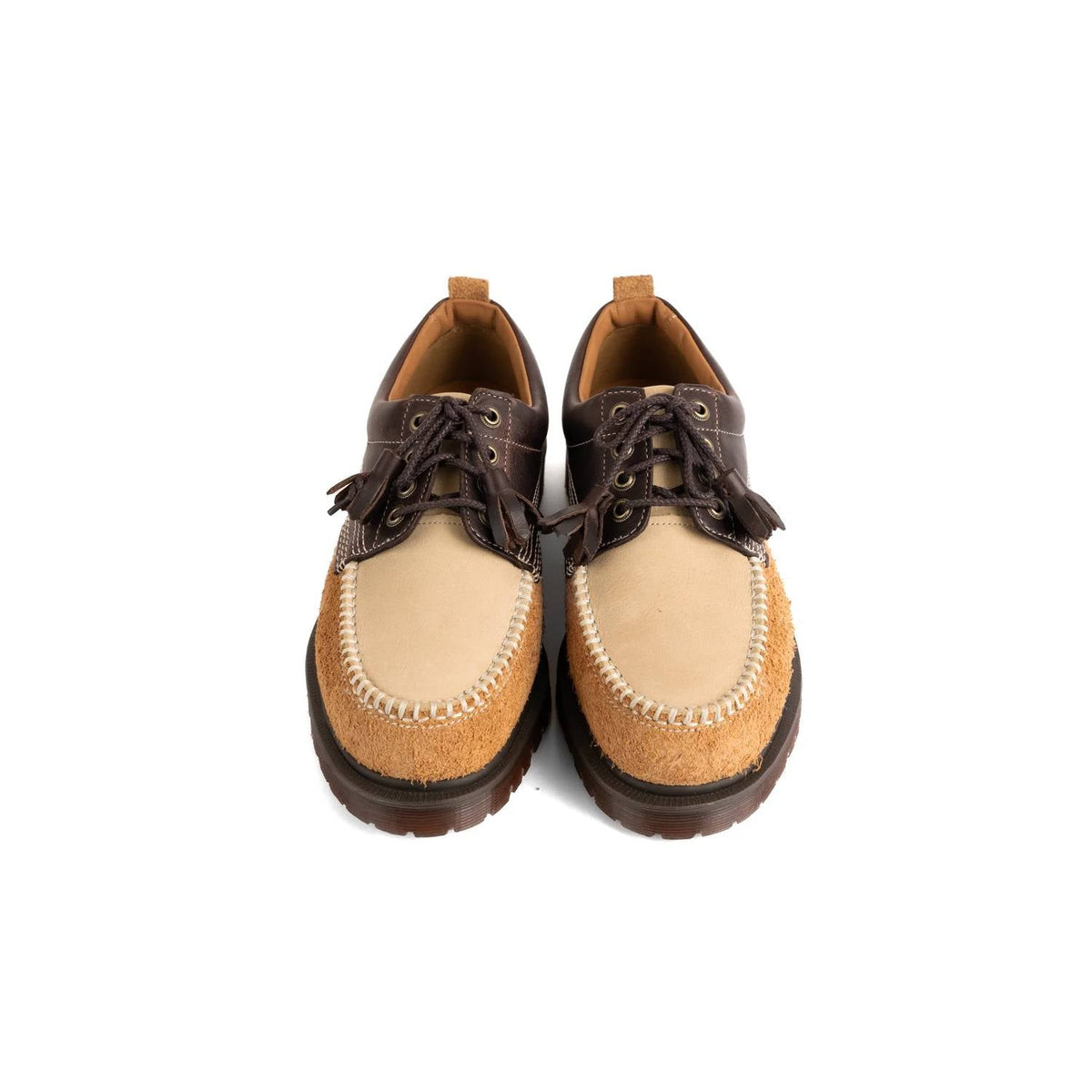 Zapatos de hombre de cuero color café