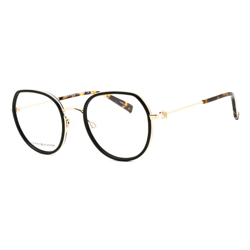 Gafas 51 mm color negro y dorado