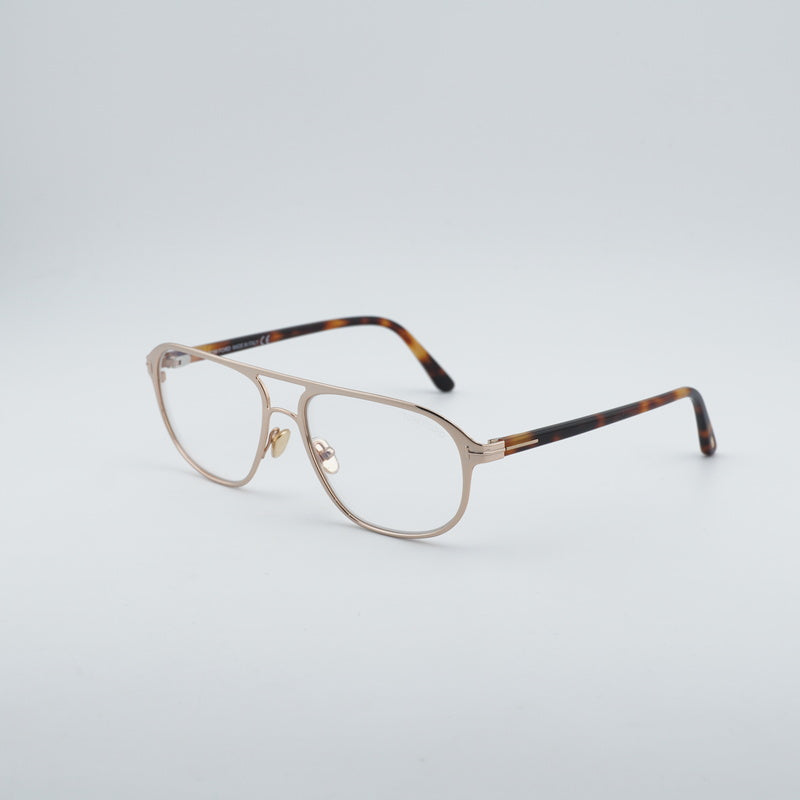 Gafas 57 mm color oro rosa y azul