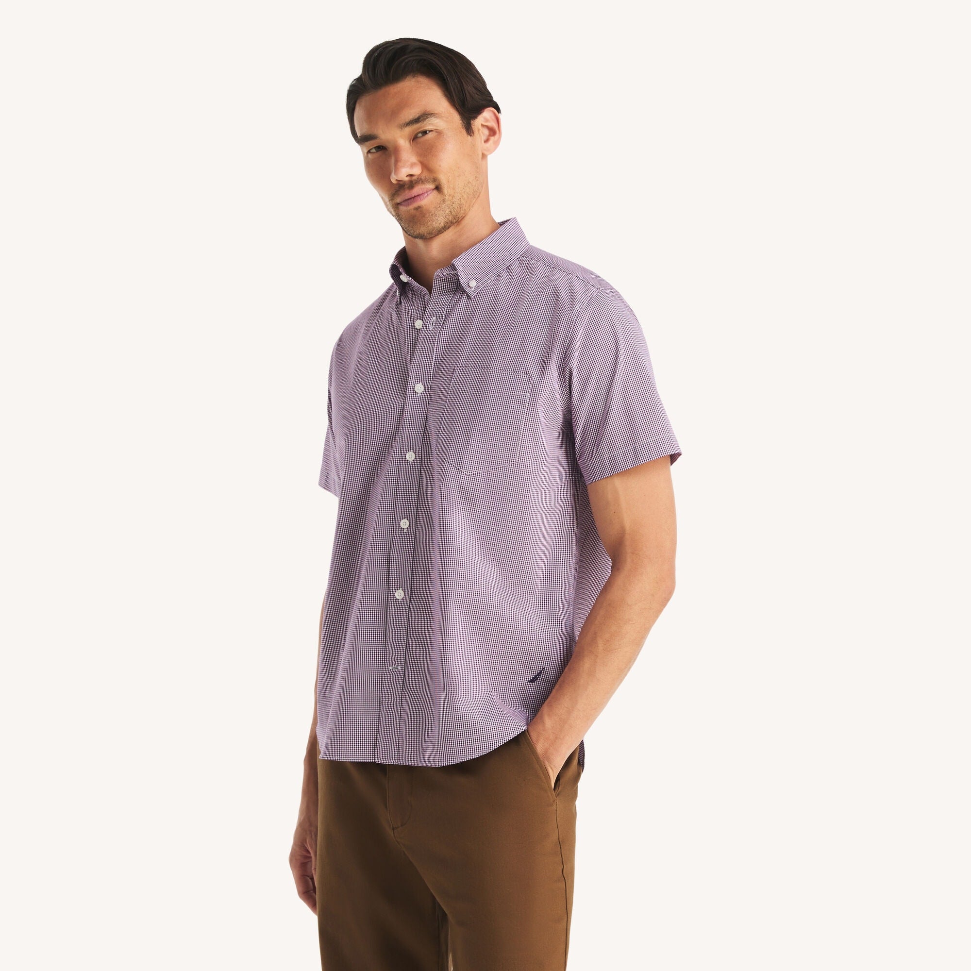 Camisa de hombre a cuadros