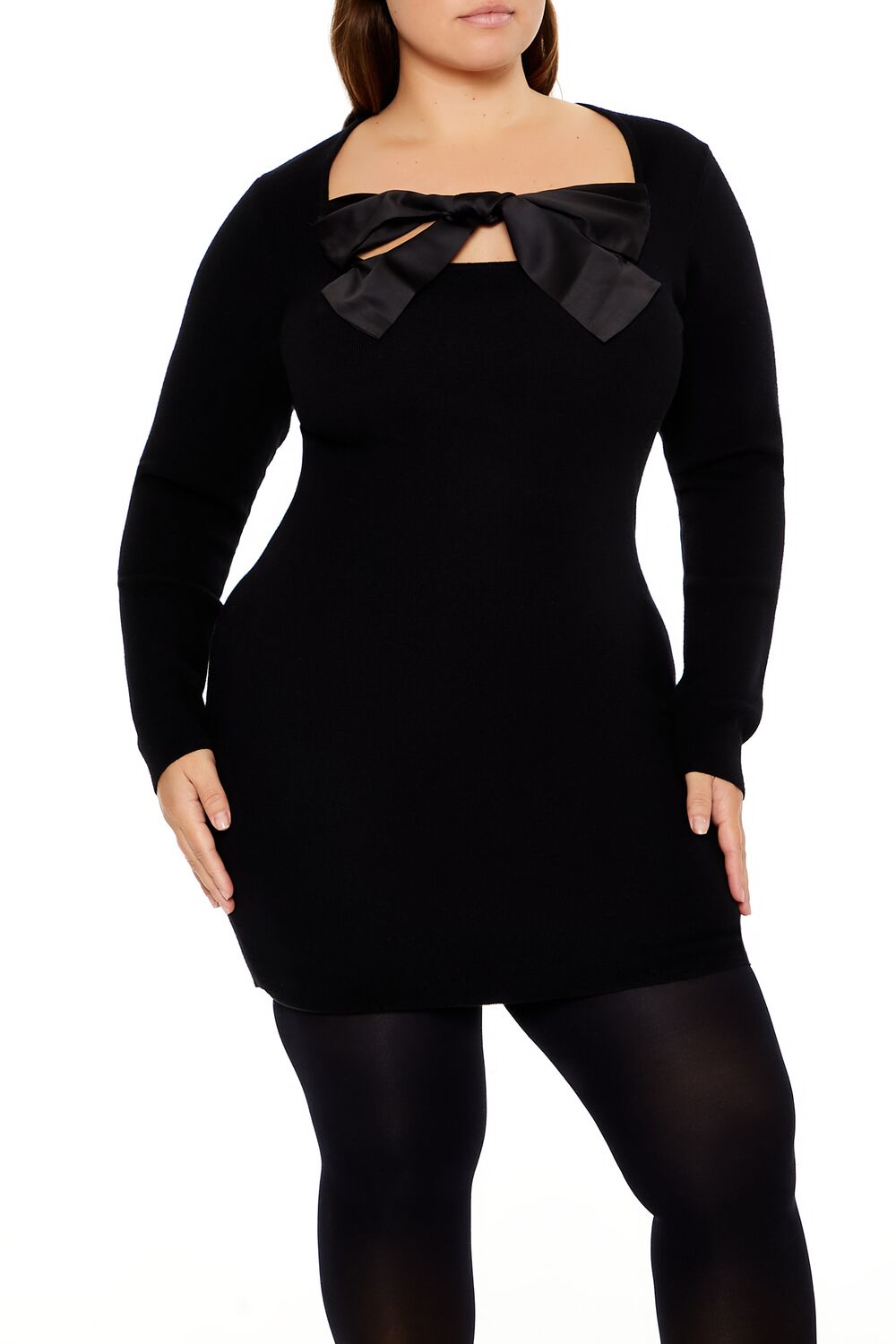 Vestido de satén corto
