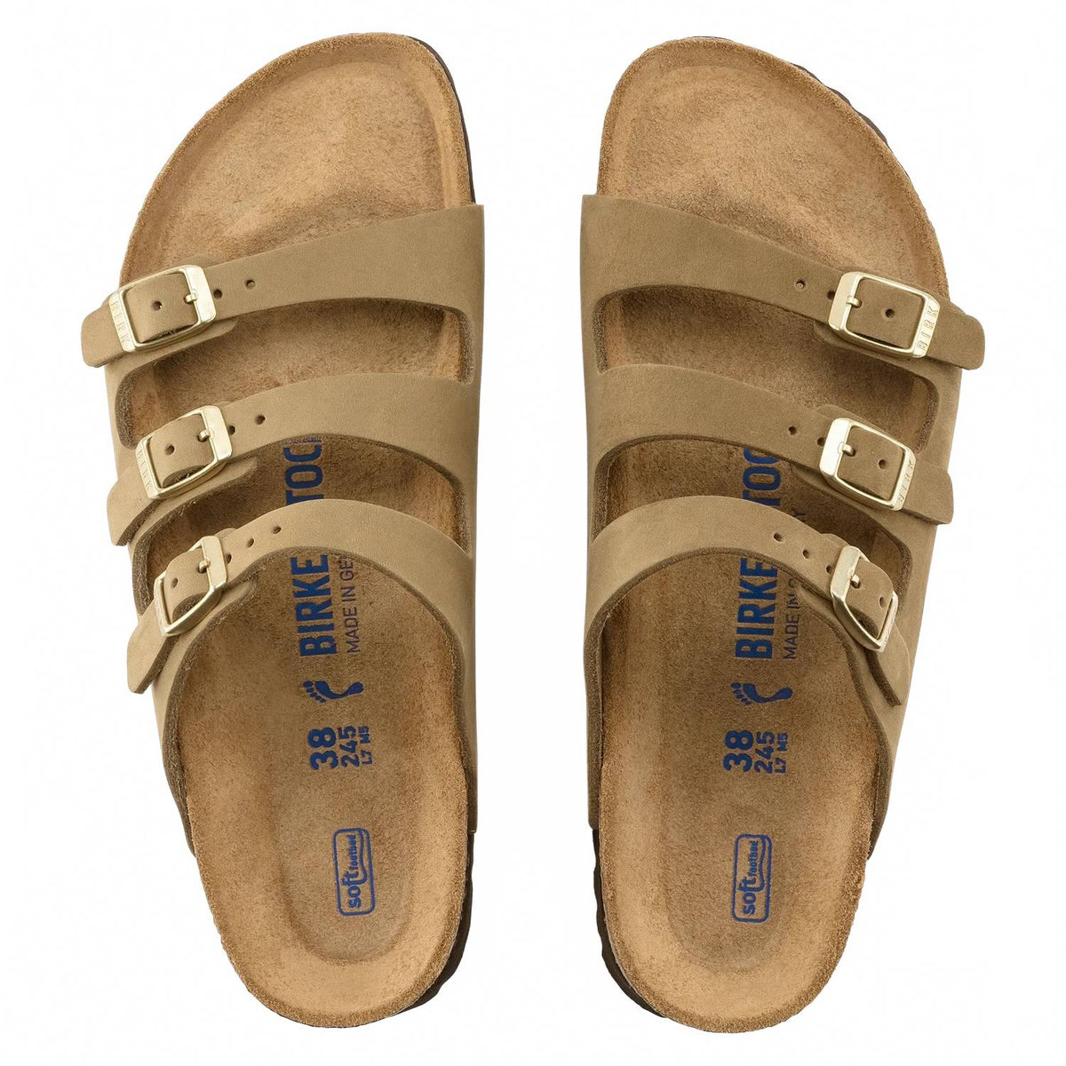 Sandalias unisex color caqui