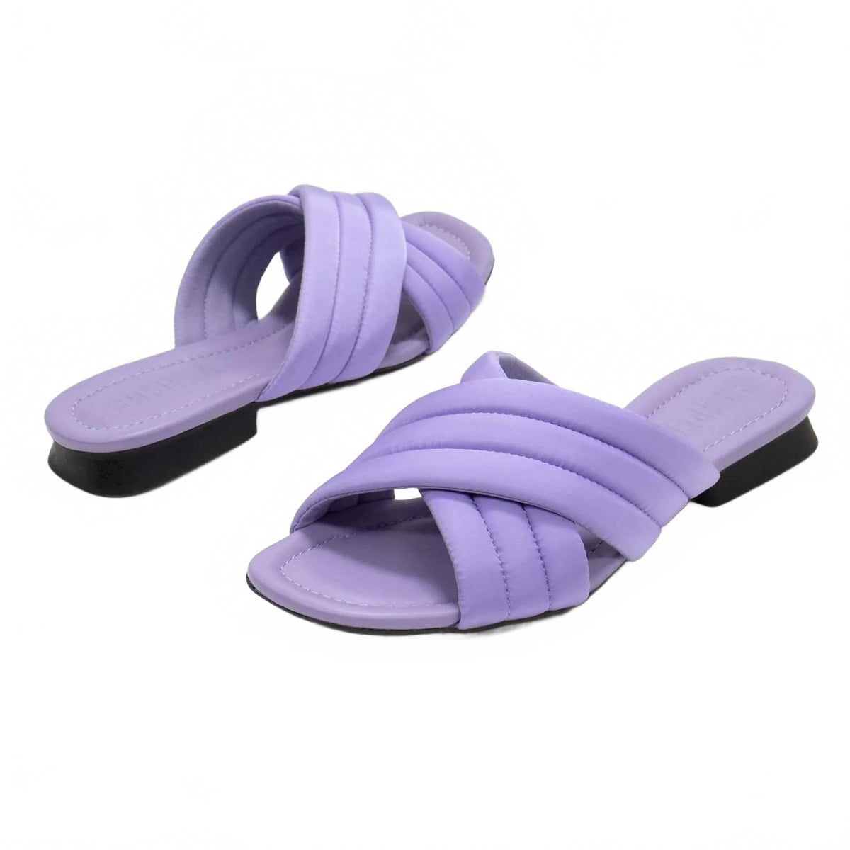 Sandalias de mujer color violeta
