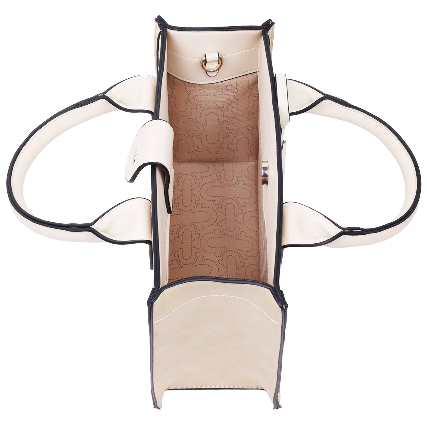 Bolso tote de gamuza