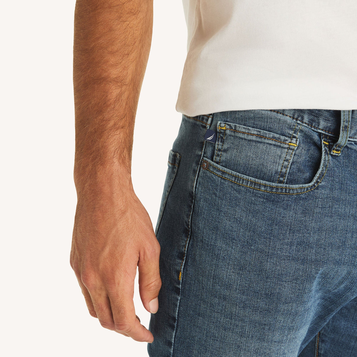 Pantalón de hombre de mezclilla