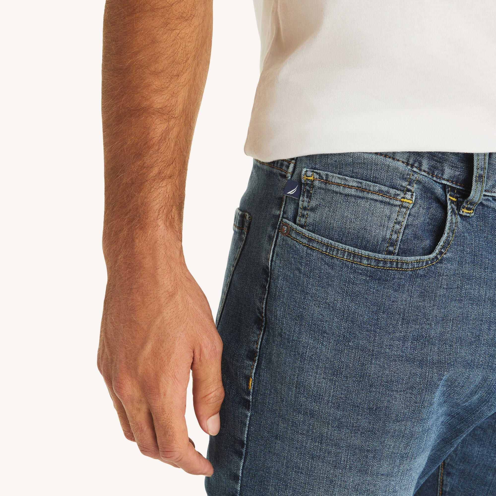 Pantalón de hombre de mezclilla