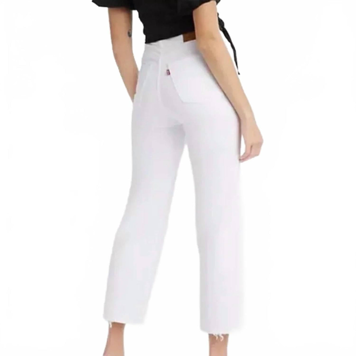 Jean color blanco