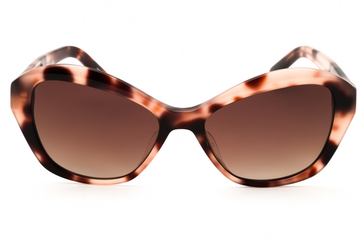 Gafas con lentes polarizados color café y rosado y nude