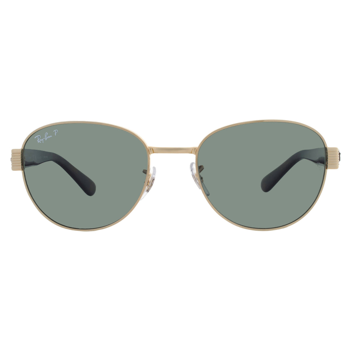 Gafas de sol unisex de montura cuadrada con lentes polarizados color gris