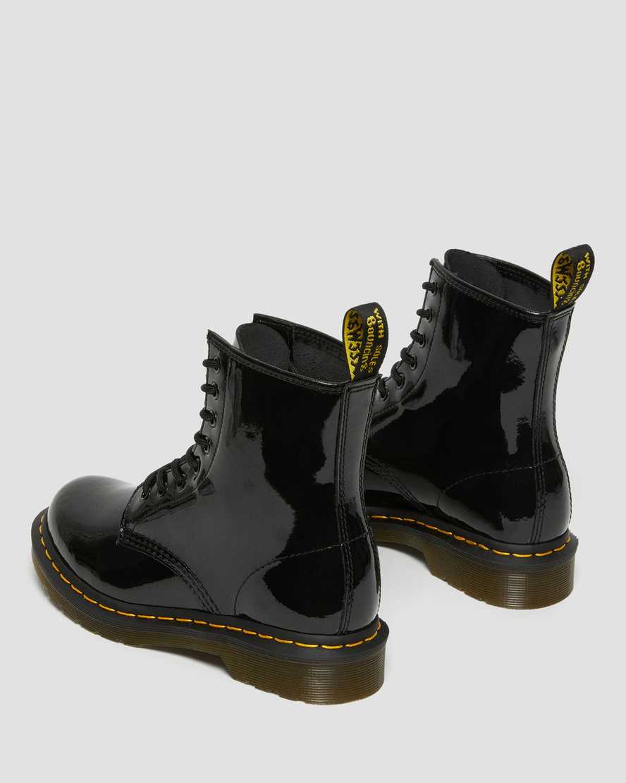 Botas de mujer de cuero con cordones