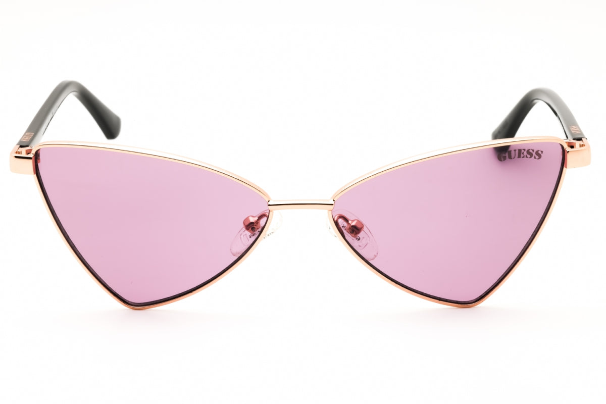 Gafas color oro rosa y violeta
