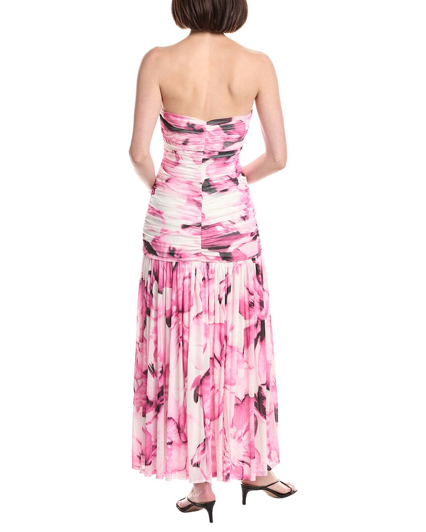Vestido largo con estampado