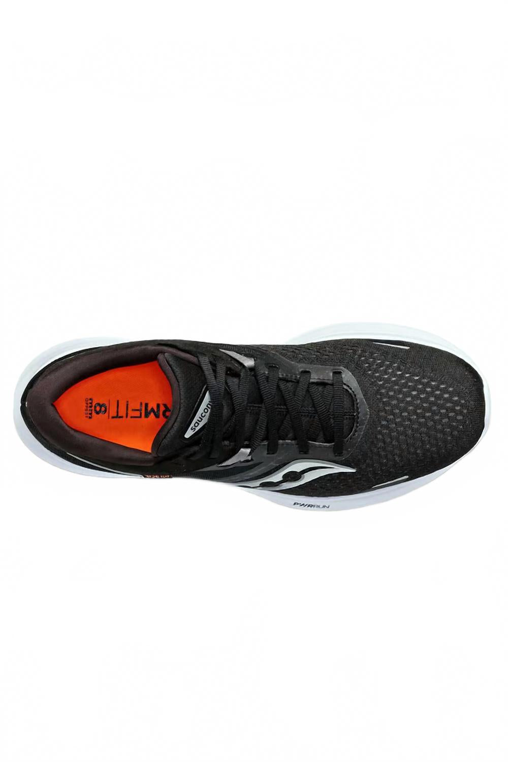 Tenis para correr de hombre color negro y blanco