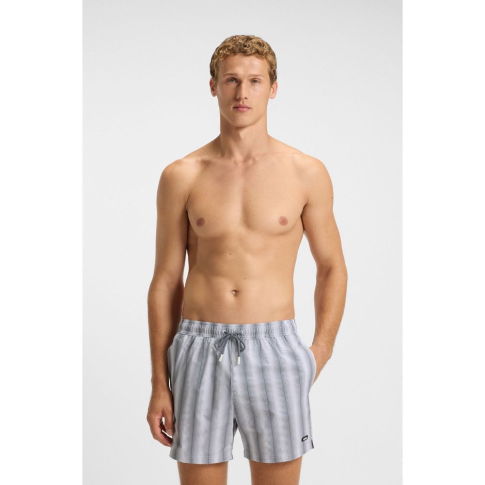 Pantaloneta de baño a rayas