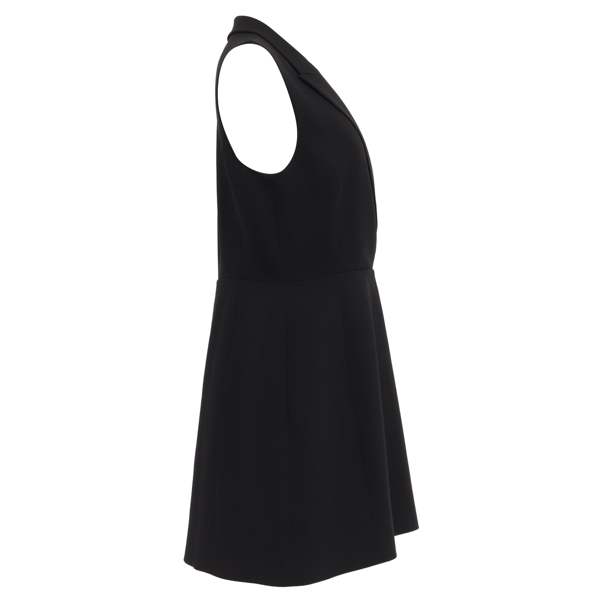 Vestido corto color negro