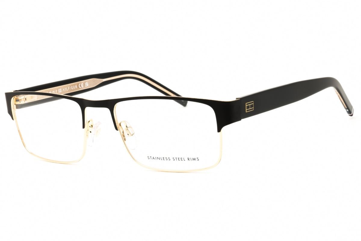 Gafas 55 mm color negro y dorado
