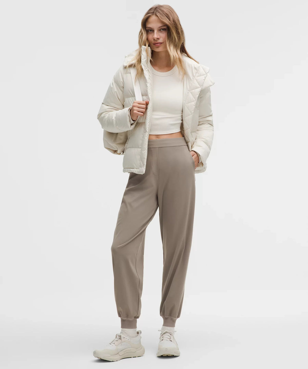 Pantalón deportivo de tiro alto