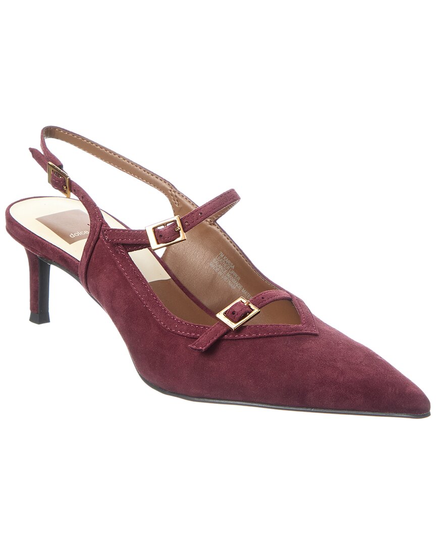 Tacones de gamuza