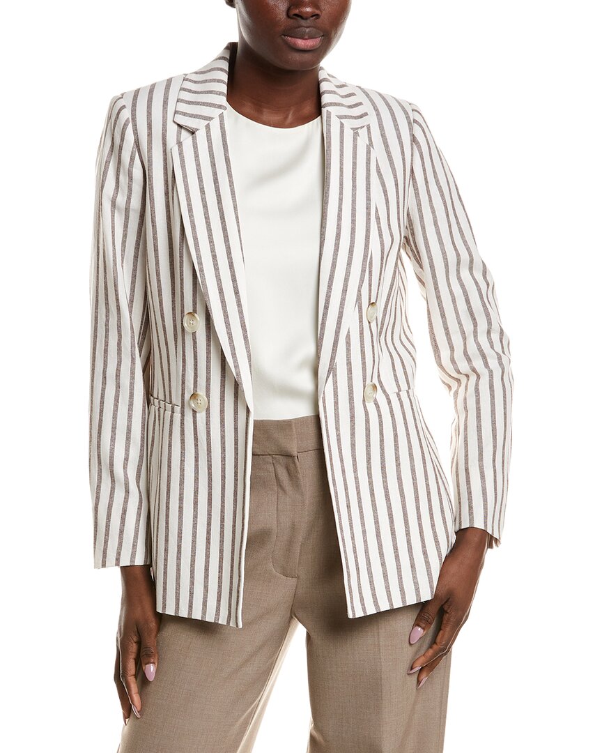 Chaqueta de mezcla de lino