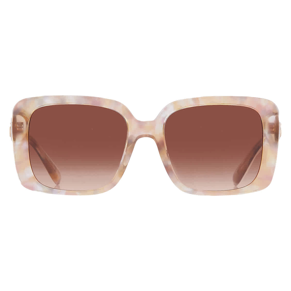 Gafas de sol de mujer de montura cuadrada color café