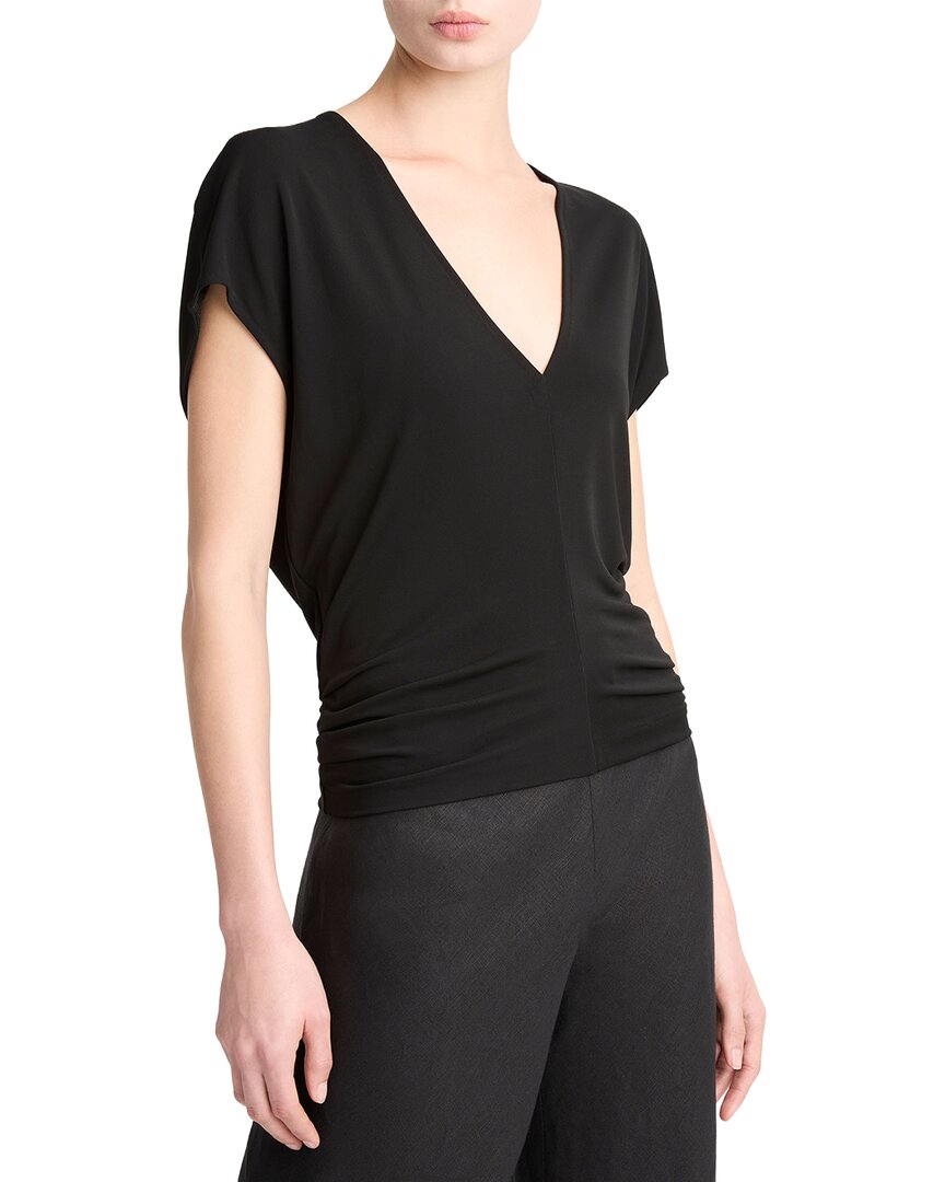 Camiseta con cuello en V