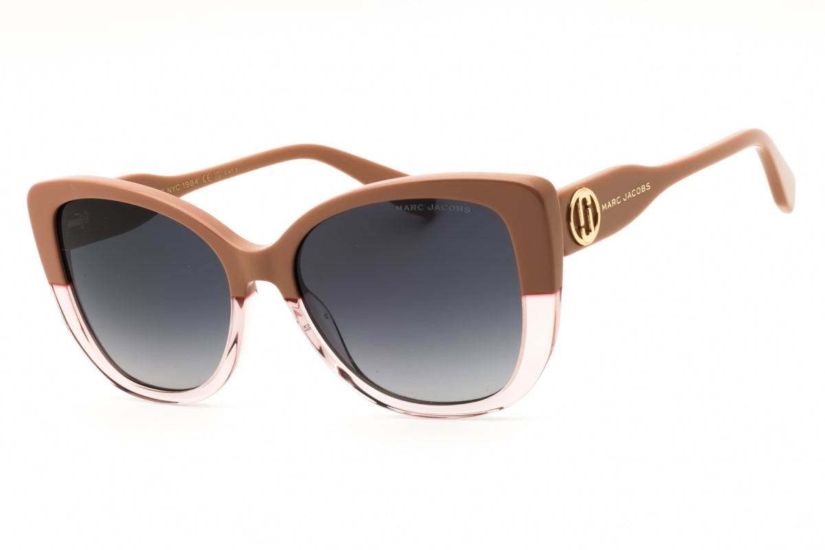Gafas color gris oscuro y beige