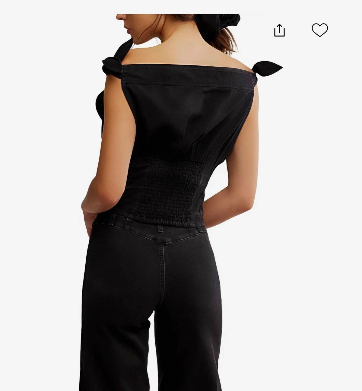 Top color negro
