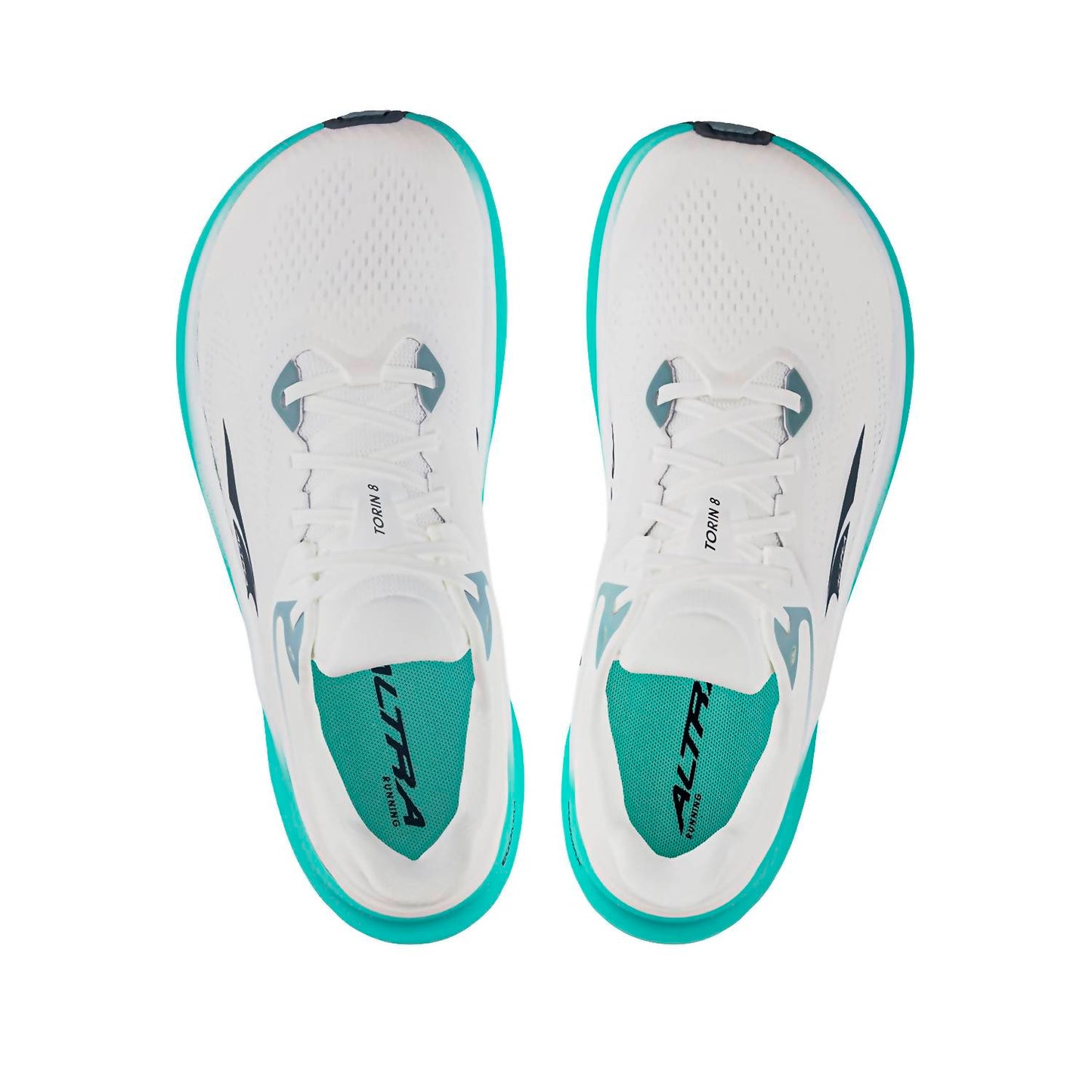 Tenis para correr de mujer color blanco y verde
