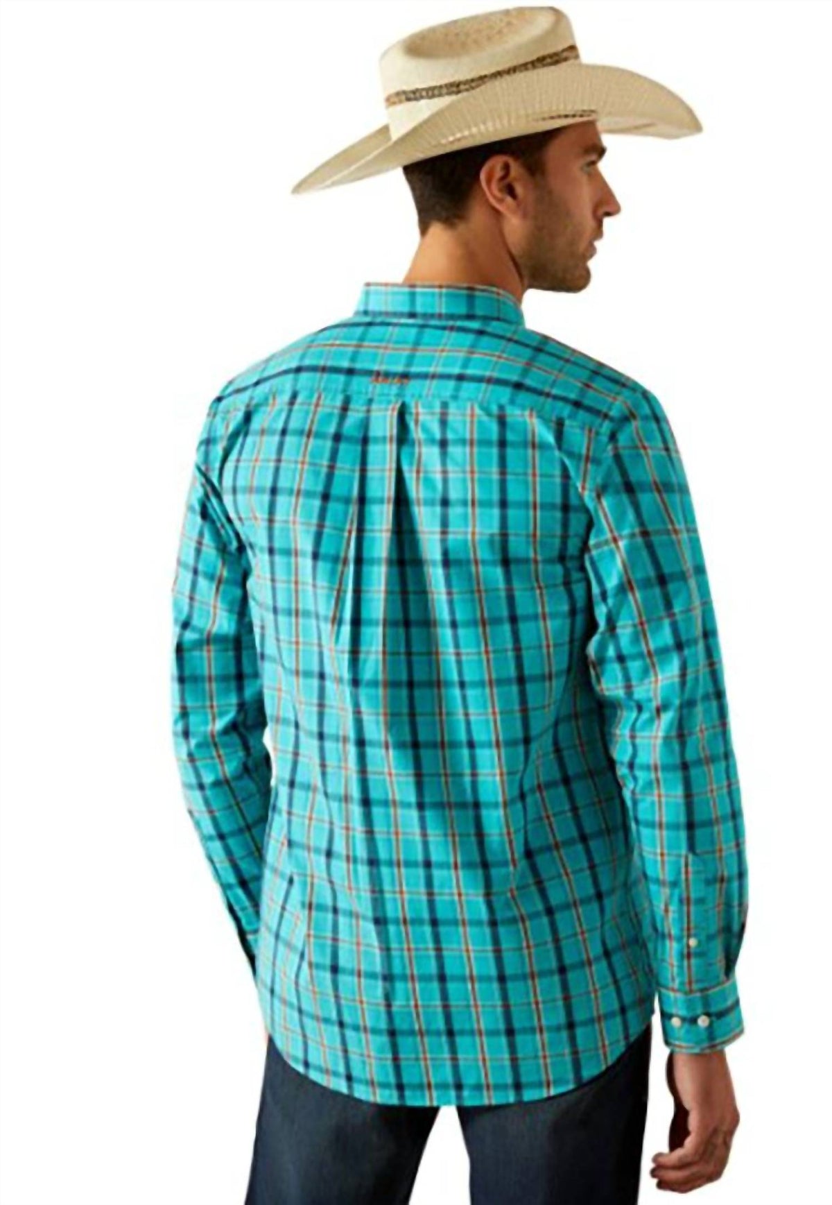 Prenda de hombre color turquesa
