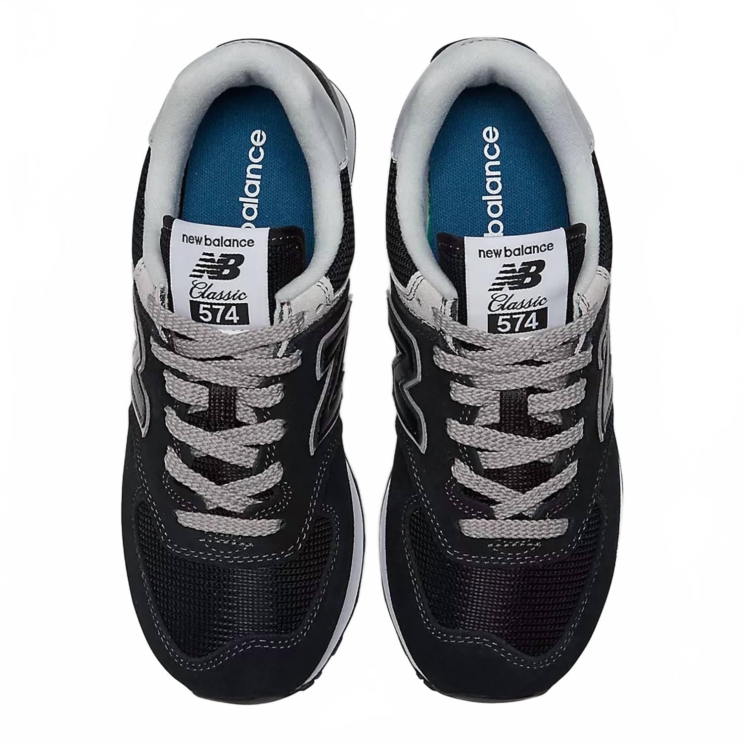 Tenis de mujer color negro y blanco