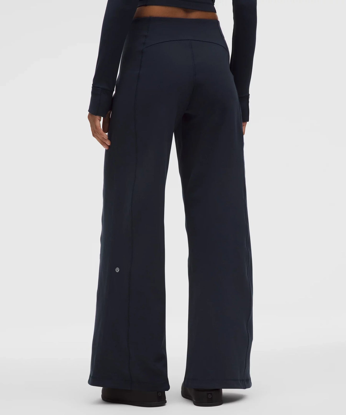 Pantalón de pierna ancha de tiro alto
