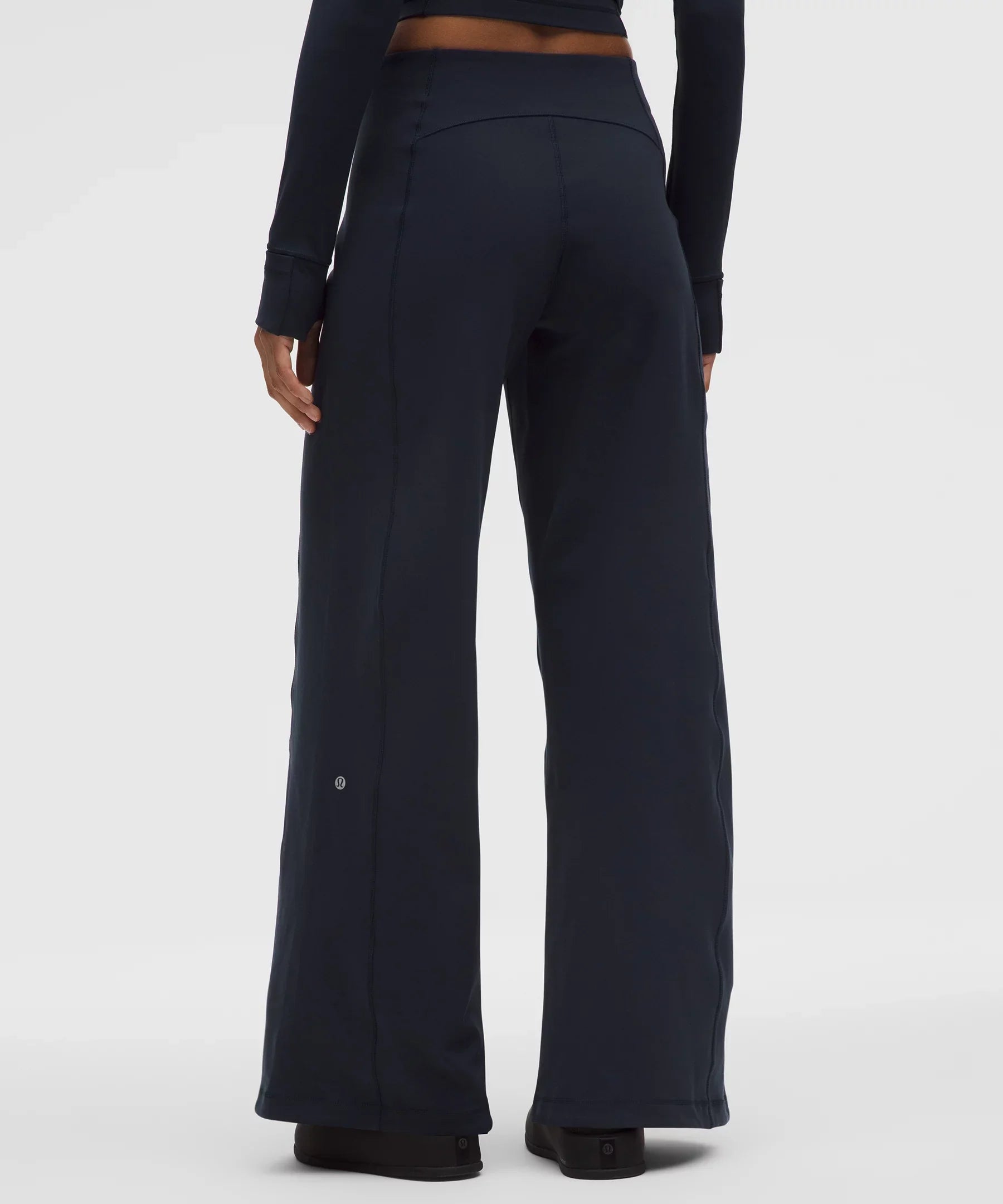 Pantalón de pierna ancha de tiro alto