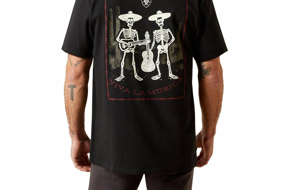 Camiseta color negro