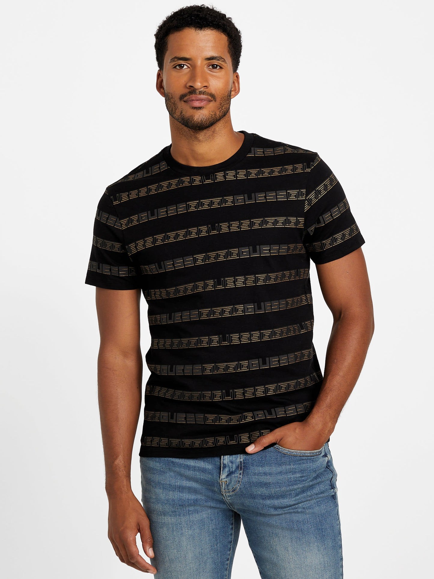 Camiseta con cuello redondo