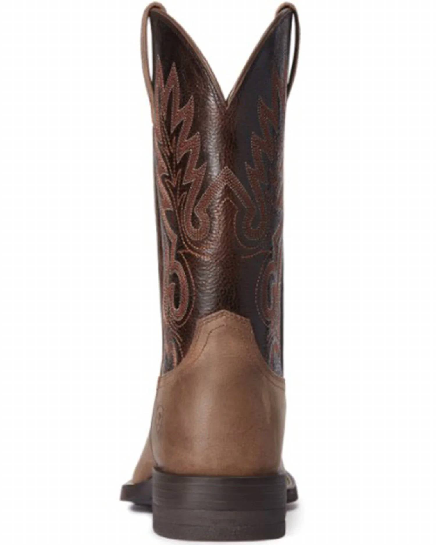 Botas de hombre color café