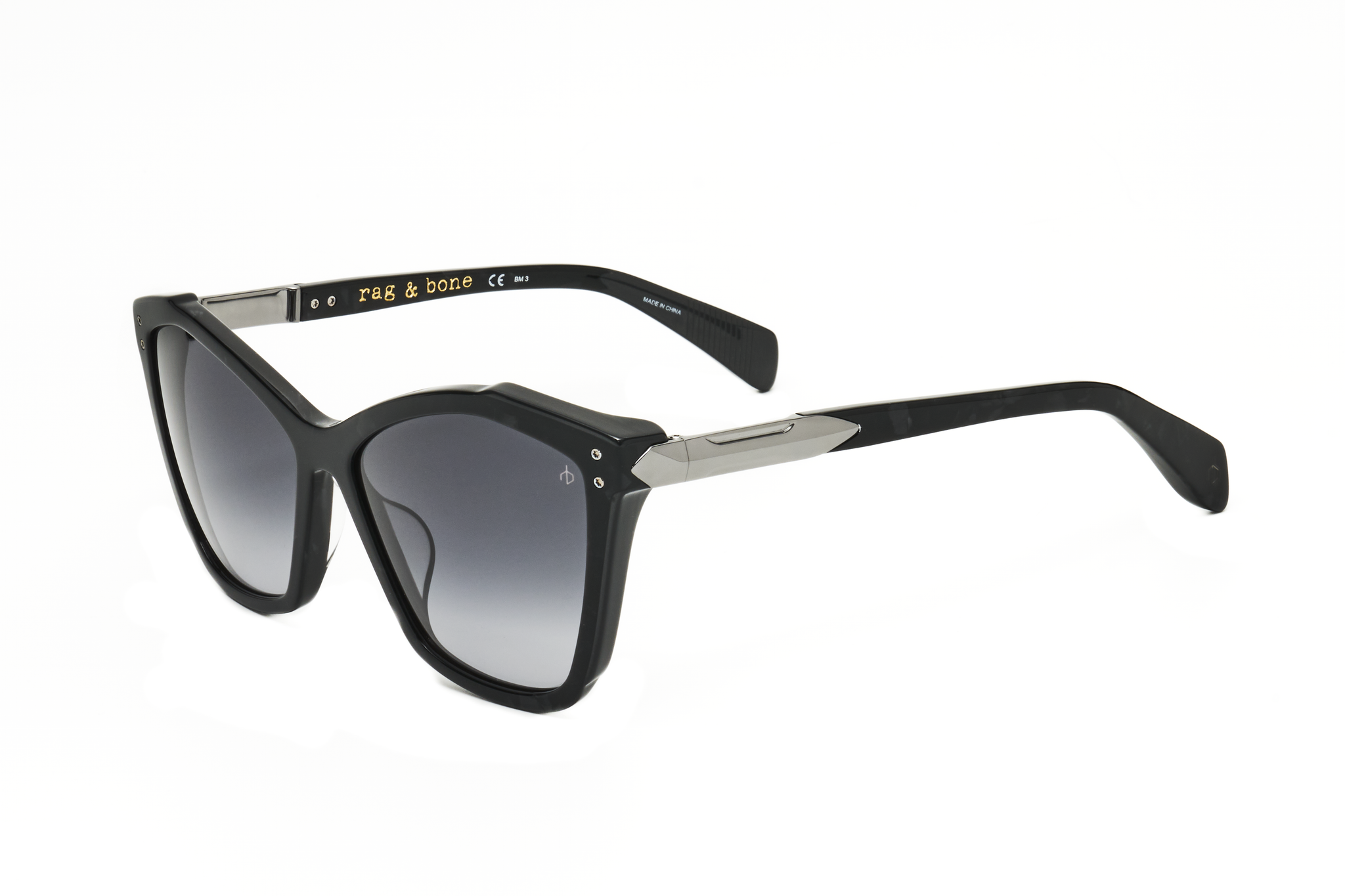 Gafas de sol de mujer 57 mm color negro