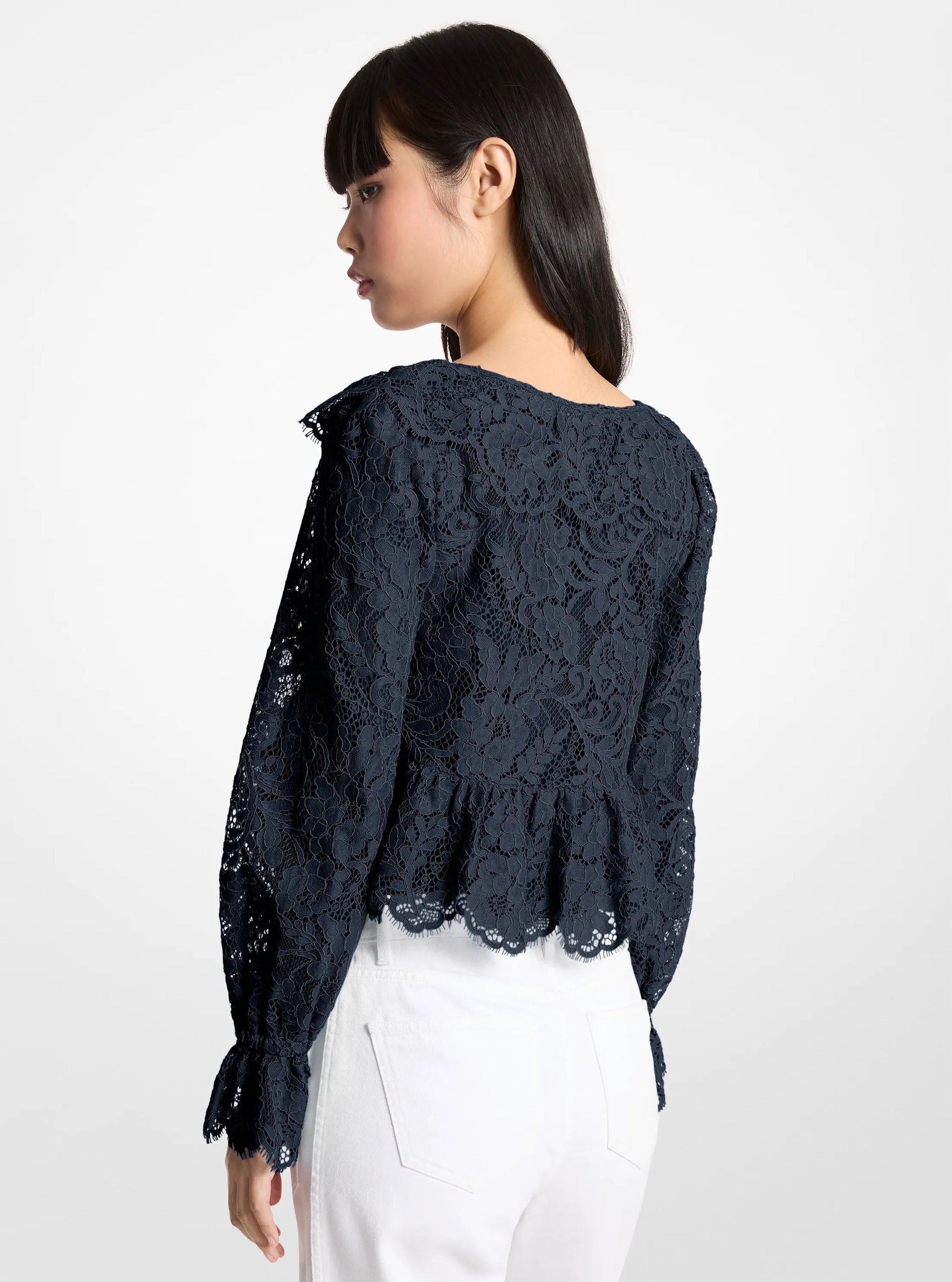 Blusa con estampado floral