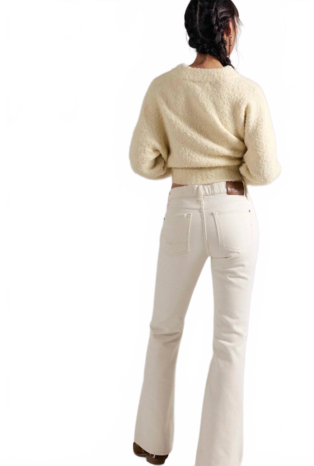 Jean color crema