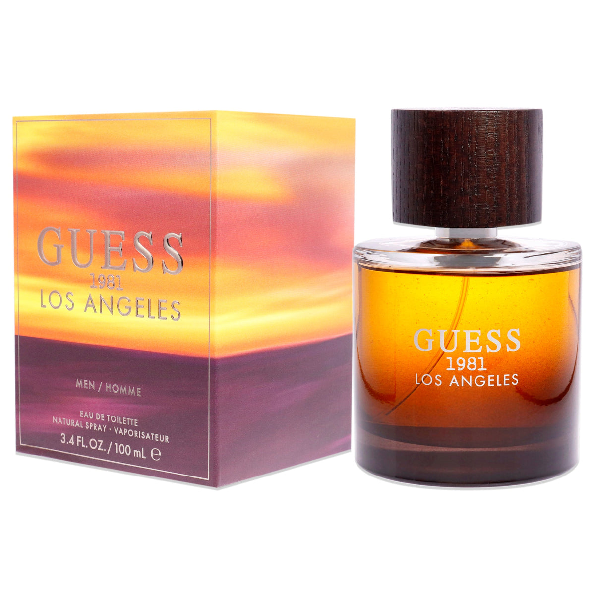 Perfume de hombre eau de toilette 3,4 oz