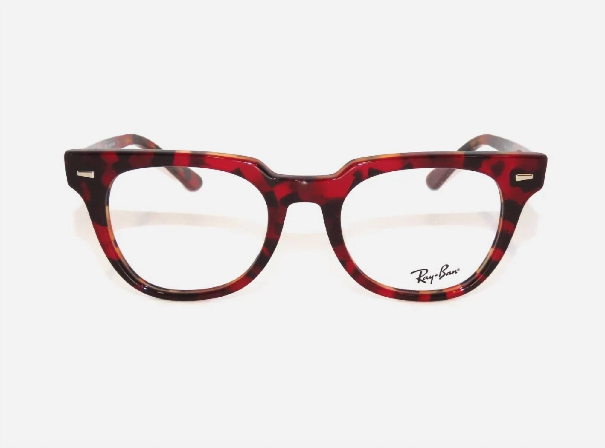Montura para gafas unisex color rojo y naranja