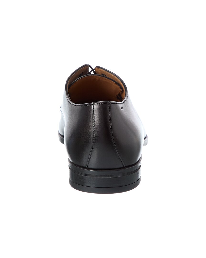 Zapatos de cordones de cuero