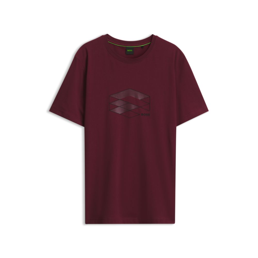 Camiseta de algodón con estampado
