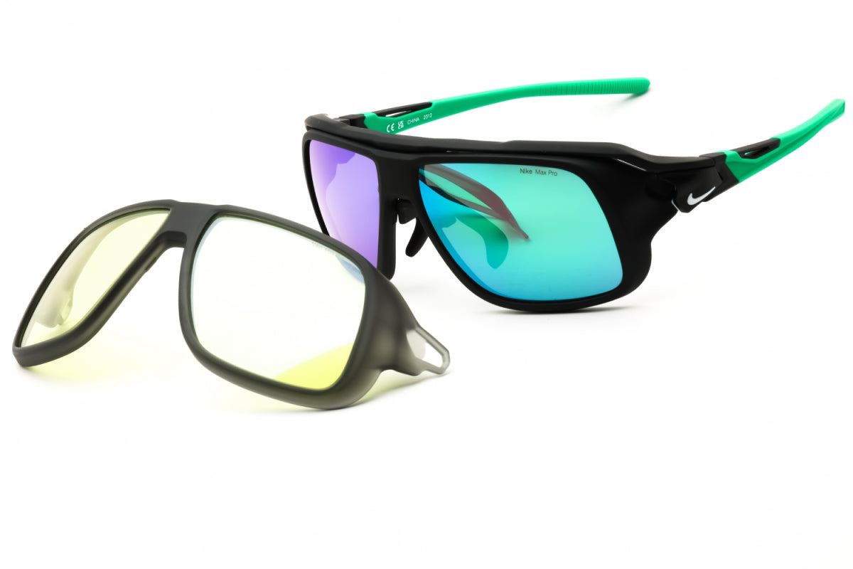 Gafas color negro y verde