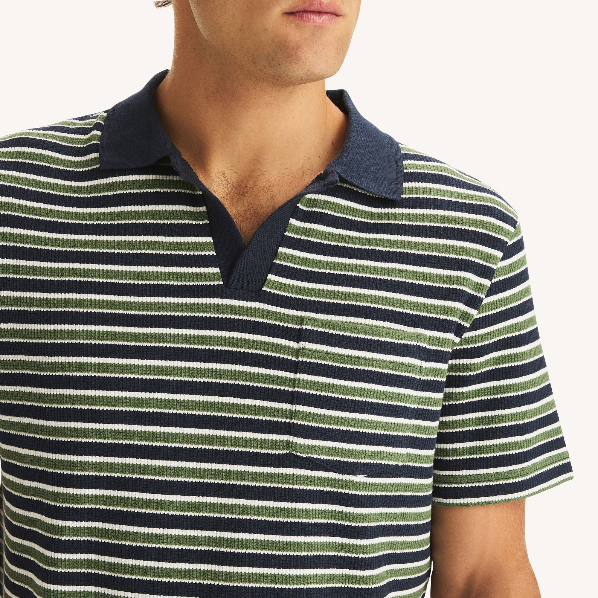 Polo de hombre a rayas