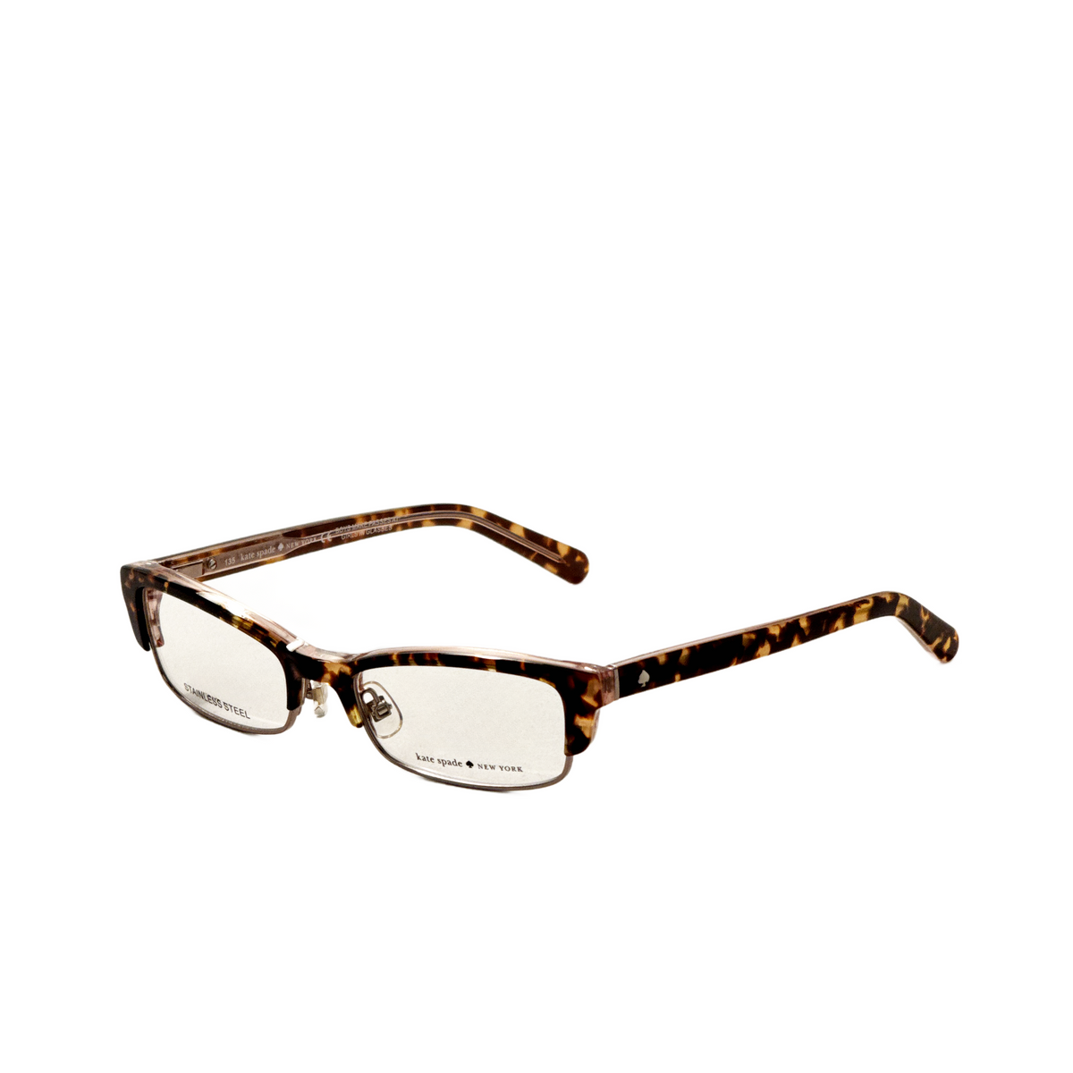 Montura para gafas de mujer 52 mm color café