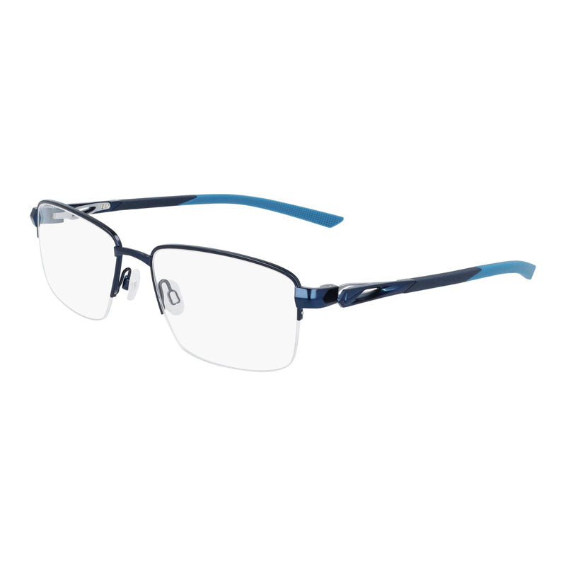 Gafas de satén 55 mm color azul marino