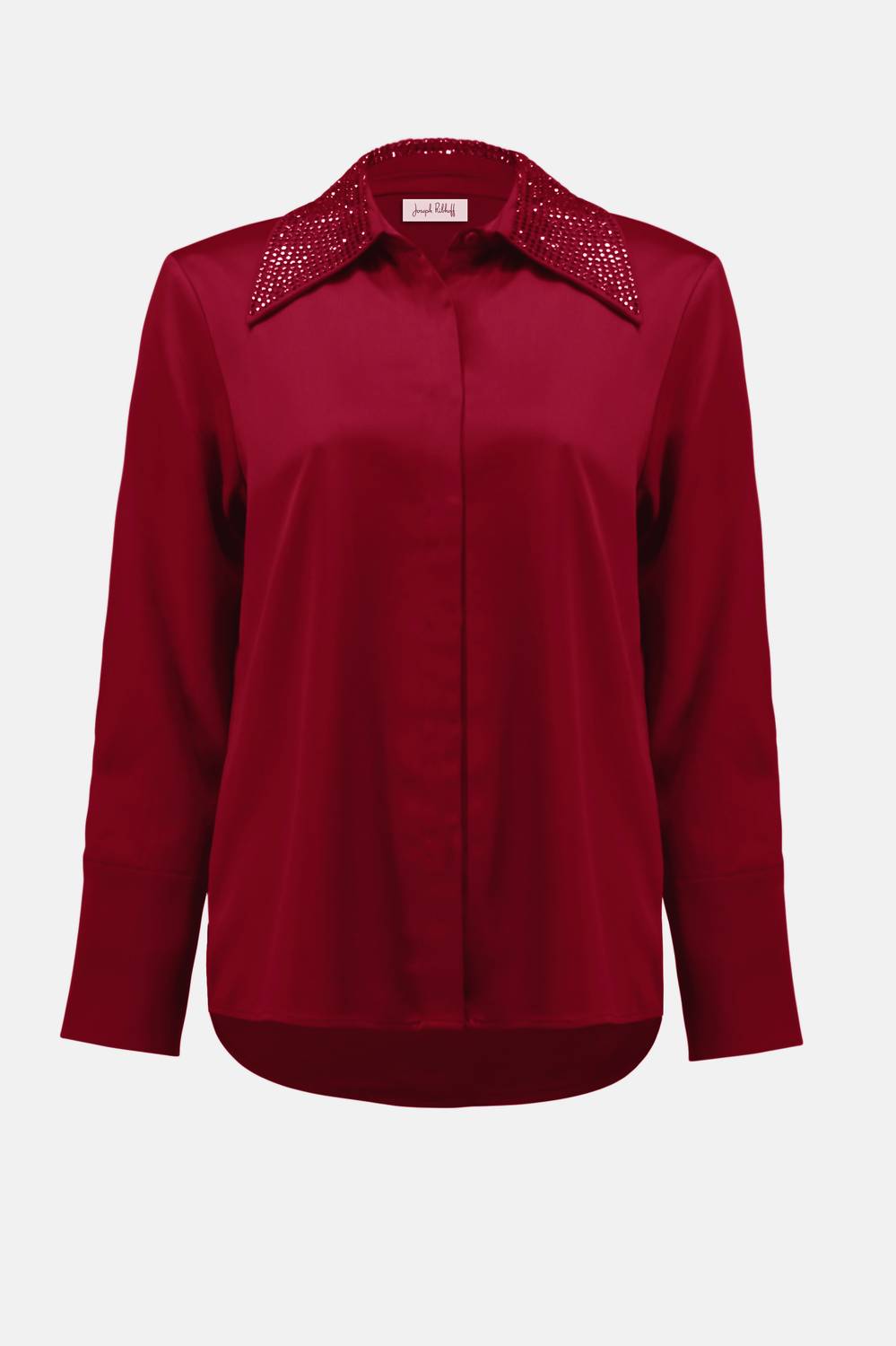 Blusa de satén