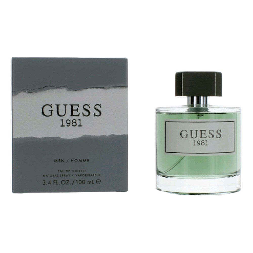Perfume de hombre eau de toilette 3,4 oz