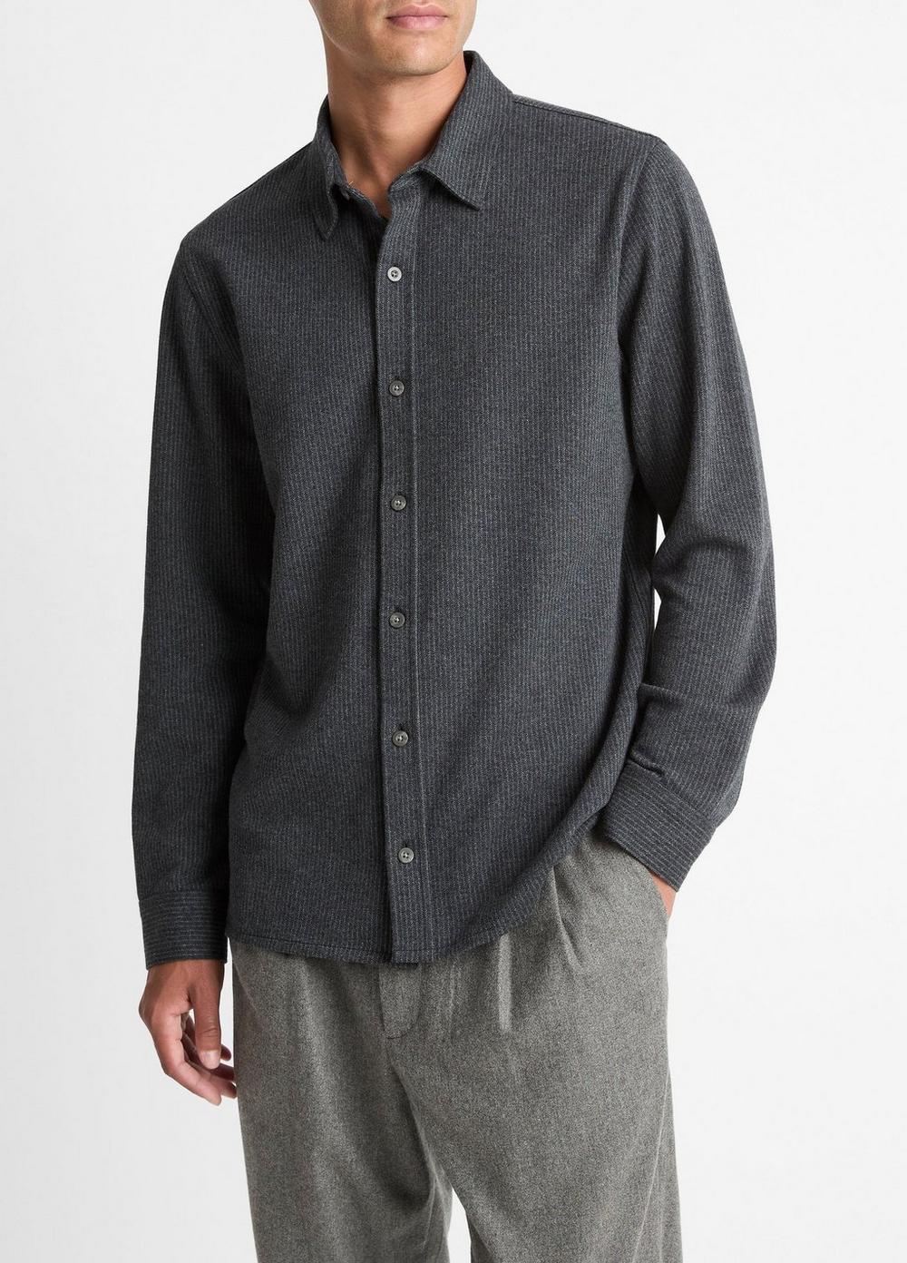 Camisa de mezcla de algodón