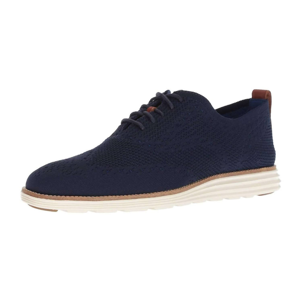 Zapatos de cordones de hombre color azul marino